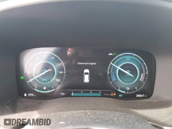 2022 Hyundai Santa Fe Limited with VIN KM8S5DA12NU018620, listed as a Copart auction lot 80389225 with 28,867 mi miles and Salvage title. Bid and sale history available at DreamBid. Image 9.