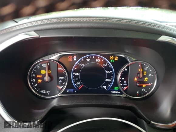 2021 Chevrolet Blazer Premier with VIN 3GNKBFRSXMS562536, listed as a Copart auction lot 72726104 with 18,368 mi miles and Salvage title. Bid and sale history available at DreamBid. Image 9.