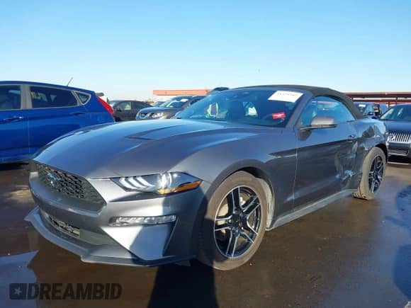 2023 Ford Mustang EcoBoost with VIN 1FATP8UH7P5111378, listed as a IAAI auction lot 41323947 with 45,246 mi miles and . Bid and sale history available at DreamBid. Image 17.