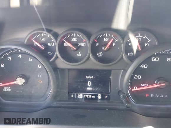 2021 Chevrolet Silverado 1500 Custom Trail Boss with VIN 1GCPYCEF4MZ234391, listed as a IAAI auction lot 42677448 with 87,228 mi miles and . Bid and sale history available at DreamBid. Image 7.