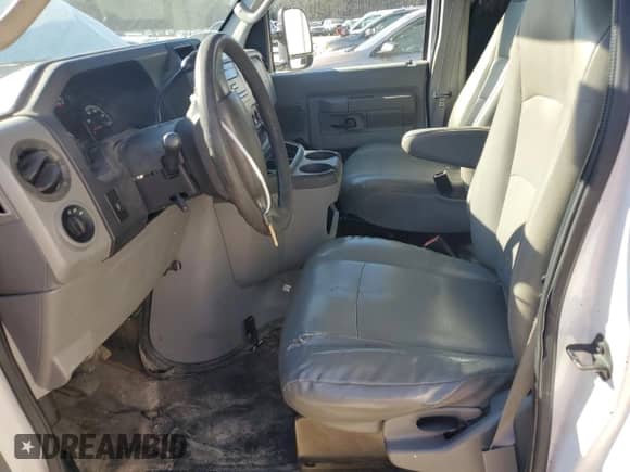 2012 Ford Econoline Cargo Commercial with VIN 1FTNS2EW5CDA11310, listed as a Copart auction lot 88803825 with 284,129 mi miles and Salvage title. Bid and sale history available at DreamBid. Image 7.