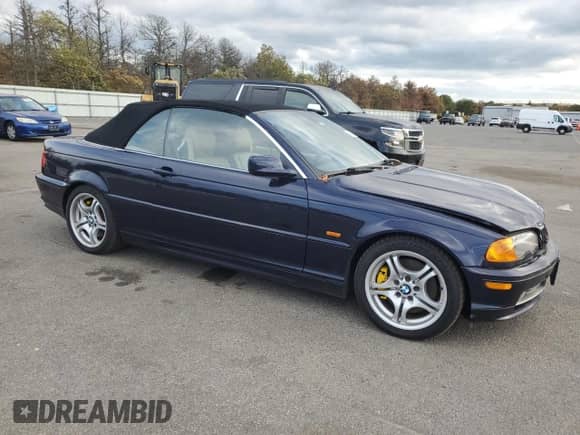 2001 BMW 3 Series 330Ci с VIN WBABS53401EV87980, выставлен на аукционе Copart как лот 82397555 с пробегом 116 348 миль миль и Списание • Salvage title. История ставок и продаж доступна на DreamBid. Изображение 4.