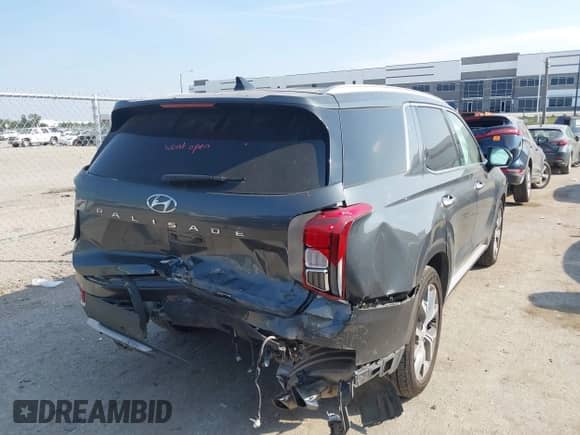 2022 Hyundai Palisade SEL с VIN KM8R44HE2NU445516, выставлен на аукционе IAAI как лот 43196362 с пробегом 58 871 миль миль и . История ставок и продаж доступна на DreamBid. Изображение 4.