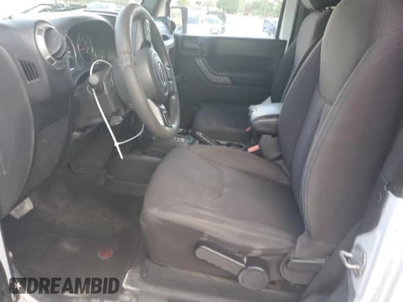 2014 Jeep Wrangler Sport with VIN 1C4AJWAG8EL156812, listed as a Copart auction lot 82205475 with 201,027 mi miles and Clean title. Bid and sale history available at DreamBid. Image 7.