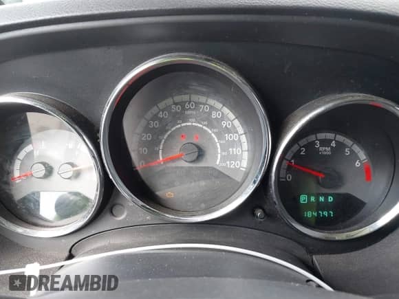 2011 Dodge Caliber Heat with VIN 1B3CB5HA8BD205483, listed as a IAAI auction lot 43289154 with 184,797 mi miles and . Bid and sale history available at DreamBid. Image 7.