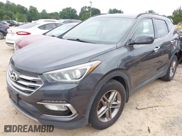 2017 Hyundai Santa Fe 2.4L with VIN 5XYZU3LB1HG489475, listed as a IAAI auction lot 43019963 with 121,219 mi miles and . Bid and sale history available at DreamBid. Image 17.