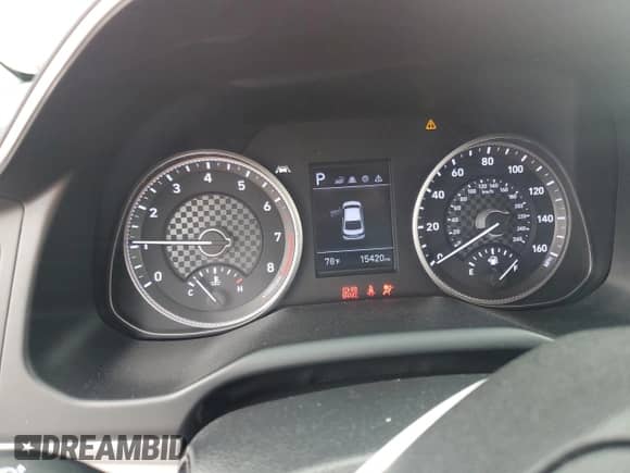 2020 Hyundai Elantra SE с VIN KMHD74LF1LU983039, выставлен на аукционе Copart как лот 81271605 с пробегом 15 420 миль миль и Списание • Salvage title. История ставок и продаж доступна на DreamBid. Изображение 9.