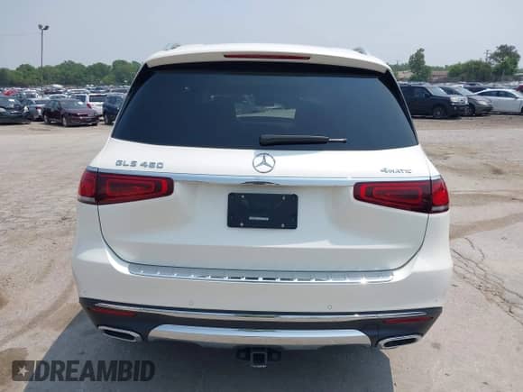 2022 Mercedes-Benz GLS 450 with VIN 4JGFF5KE0NA629494, listed as a IAAI auction lot 42722063 with 36,077 mi miles and . Bid and sale history available at DreamBid. Image 17.