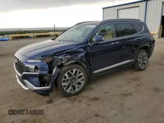 2023 Hyundai Santa Fe Calligraphy с VIN 5NMS5DAL3PH592773, выставлен на аукционе Copart как лот 68458945 с пробегом 44 363 миль миль и Списание • Salvage title. История ставок и продаж доступна на DreamBid. Изображение 1.