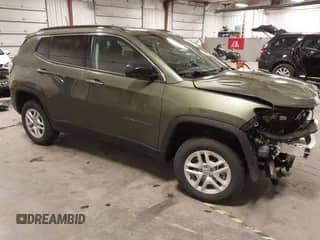 2020 Jeep Compass Sport z VIN 3C4NJDAB5LT117591, wystawiony jako IAAI lot #43037208 z przebiegiem 34 275 mil mil oraz . Historia ofert i sprzedaży dostępna na DreamBid. Obrazek 1.
