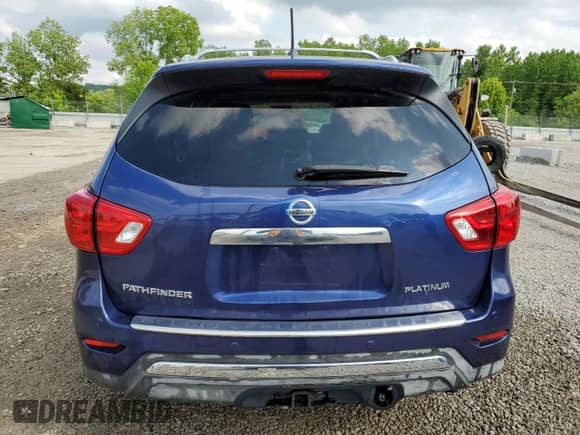 2018 Nissan Pathfinder SL with VIN 5N1DR2MN7JC675199, listed as a Copart auction lot 57349365 with 67,608 mi miles and Non repairable. Bid and sale history available at DreamBid. Image 6.