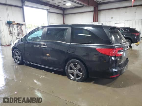 2021 Honda Odyssey EX с VIN 5FNRL6H59MB004282, выставлен на аукционе Copart как лот 81379155 с пробегом 49 307 миль миль и Списание • Salvage title. История ставок и продаж доступна на DreamBid. Изображение 2.
