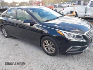 2016 Hyundai Sonata SE with VIN 5NPE24AF9GH399501, listed as a IAAI auction lot 43504671 with 118,841 mi miles and . Bid and sale history available at DreamBid. Image 1.