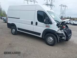 2019 Ram ProMaster Cargo with VIN 3C6TRVBG0KE553145, listed as a IAAI auction lot 42001068 with 125,303 mi miles and . Bid and sale history available at DreamBid. Image 1.