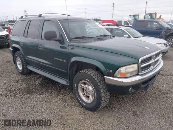 2000 Dodge Durango with VIN 1B4HS28Z4YF164191, listed as a IAAI auction lot 43409961 with 218,695 mi miles and . Bid and sale history available at DreamBid. Image 1.