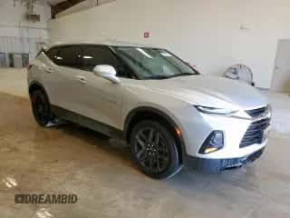 2022 Chevrolet Blazer LT z VIN 3GNKBCR46NS128910, wystawiony jako Copart lot #81559685 z przebiegiem 66 257 mil mil oraz Czysty tytuł • Clean title. Historia ofert i sprzedaży dostępna na DreamBid. Obrazek 4.