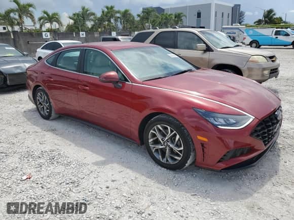 2023 Hyundai Sonata SEL с VIN KMHL64JA0PA289259, выставлен на аукционе Copart как лот 55096545 с пробегом 35 126 миль миль и Списание • Salvage title. История ставок и продаж доступна на DreamBid. Изображение 4.