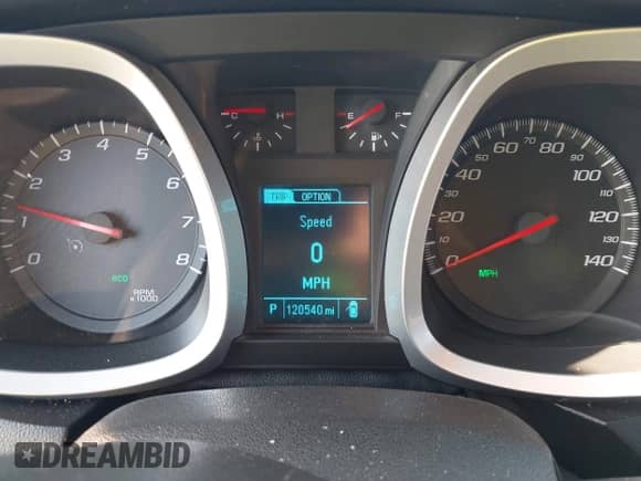 2014 Chevrolet Equinox LT with VIN 1GNALCEK2EZ119170, listed as a IAAI auction lot 43027430 with 120,540 mi miles and . Bid and sale history available at DreamBid. Image 7.