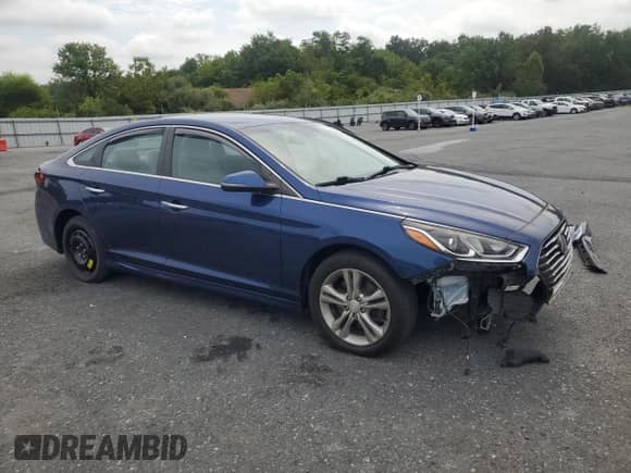 2018 Hyundai Sonata SEL with VIN 5NPE34AF0JH668649, listed as a Copart auction lot 67773855 with 78,284 mi miles and Salvage title. Bid and sale history available at DreamBid. Image 4.