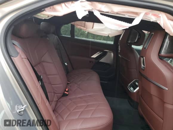 2024 BMW 7 Series 740i xDrive with VIN WBA33EH05RCS19146, listed as a Copart auction lot 45512345 with 22,825 mi miles and Salvage title. Bid and sale history available at DreamBid. Image 10.
