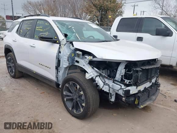 2025 Chevrolet Equinox FWD RS with VIN 3GNAXLEG5SL215460, listed as a IAAI auction lot 41701781 with 4,274 mi miles and . Bid and sale history available at DreamBid. Image 1.