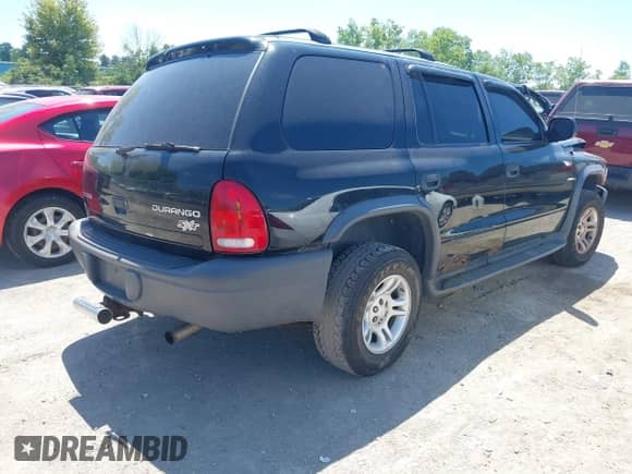 2003 Dodge Durango Sport with VIN 1D4HS38N83F590127, listed as a IAAI auction lot 42803945 with 182,785 mi miles and . Bid and sale history available at DreamBid. Image 4.