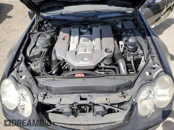 2003 Mercedes-Benz SL 55/63 AMG with VIN WDBSK74F63F041274, listed as a Copart auction lot 66630615 with Not provided miles and Salvage title. Bid and sale history available at DreamBid. Image 11.