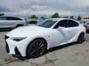 2022 Lexus IS 350 F Sport z VIN JTHGZ1E25N5026770, wystawiony jako Copart lot #80517615 z przebiegiem 23 315 mil mil oraz Szkoda całkowita • Salvage title. Historia ofert i sprzedaży dostępna na DreamBid. Obrazek 1.