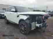 2022 Land Rover Range Rover Sport HSE Silver Edition with VIN SALWR2SU4NA234664, listed as a Copart auction lot 58722955 with 21,455 mi miles and Salvage title. Bid and sale history available at DreamBid. Image 4.