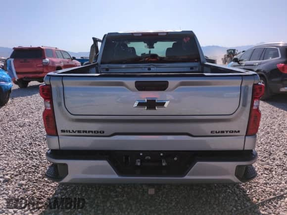 2024 Chevrolet Silverado 1500 Custom with VIN 3GCPABEK5RG119642, listed as a Copart auction lot 60936465 with Not provided miles and Salvage title. Bid and sale history available at DreamBid. Image 6.