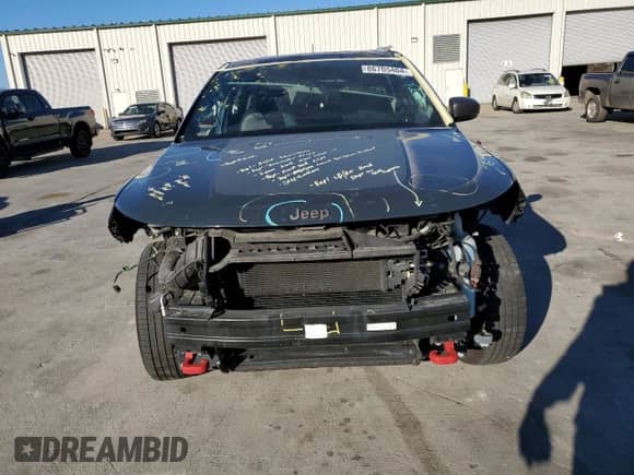 2017 Jeep Compass Trailhawk with VIN 3C4NJDDB3HT656830, listed as a Copart auction lot 86705404 with 50,753 mi miles and Salvage title. Bid and sale history available at DreamBid. Image 5.