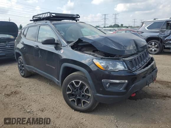 2020 Jeep Compass Trailhawk с VIN 3C4NJDDB5LT159643, выставлен на аукционе Copart как лот 67965935 с пробегом 132 085 миль миль и Списание • Salvage title. История ставок и продаж доступна на DreamBid. Изображение 4.