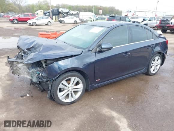2016 Chevrolet Cruze LT with VIN 1G1PF5SB2G7106386, listed as a IAAI auction lot 42163562 with 80,868 mi miles and . Bid and sale history available at DreamBid. Image 2.