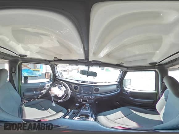 2021 Jeep Wrangler Sport с VIN 1C4HJXAG7MW533793, выставлен на аукционе Copart как лот 71368585 с пробегом 52 506 миль миль и Списание • Salvage title. История ставок и продаж доступна на DreamBid. Изображение 14.