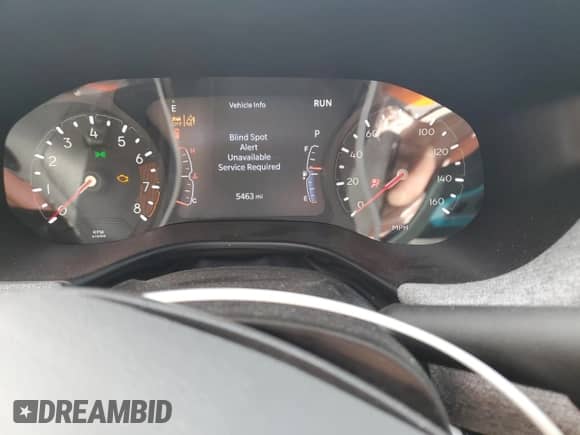 2025 Jeep Compass Latitude с VIN 3C4NJDBN7ST605030, выставлен на аукционе Copart как лот 86832855 с пробегом 5 463 миль миль и Списание • Salvage title. История ставок и продаж доступна на DreamBid. Изображение 9.