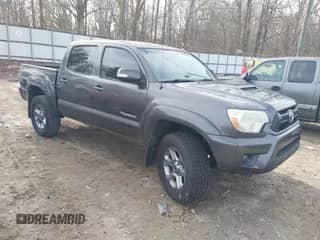 2013 Toyota Tacoma PreRunner with VIN 5TFJU4GN4DX035574, listed as a IAAI auction lot 41465269 with 120,518 mi miles and . Bid and sale history available at DreamBid. Image 1.