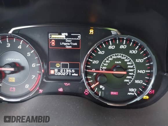 2021 Subaru WRX Limited z VIN JF1VA1H61M9801772, wystawiony jako IAAI lot #40485478 z przebiegiem 30 271 mil mil oraz . Historia ofert i sprzedaży dostępna na DreamBid. Obrazek 15.