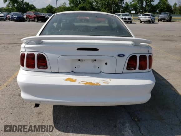 1996 Ford Mustang z VIN 1FALP4041TF206244, wystawiony jako Copart lot #56311934 z przebiegiem 123 572 mil mil oraz Szkoda całkowita • Salvage title. Historia ofert i sprzedaży dostępna na DreamBid. Obrazek 6.