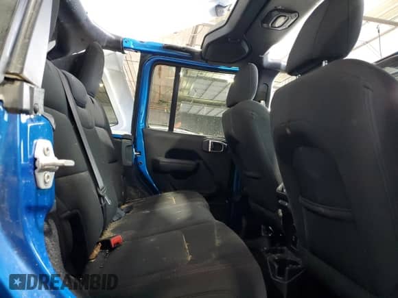 2023 Jeep Wrangler Rubicon with VIN 1C4HJXFN7PW693166, listed as a Copart auction lot 84430324 with 40,093 mi miles and Salvage title. Bid and sale history available at DreamBid. Image 10.