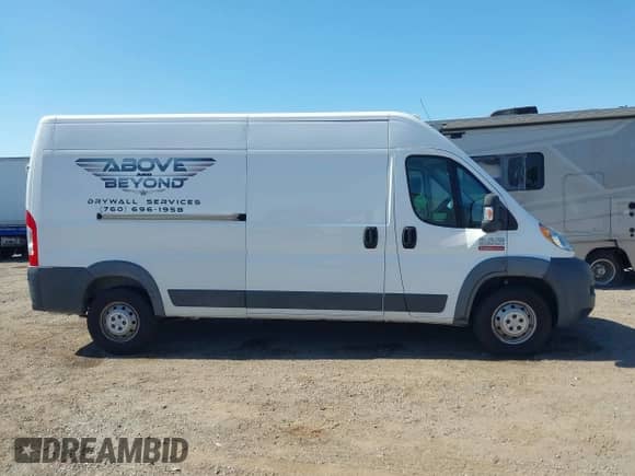 2017 Ram ProMaster Cargo with VIN 3C6TRVDG1HE521052, listed as a IAAI auction lot 42820251 with 96,619 mi miles and . Bid and sale history available at DreamBid. Image 13.