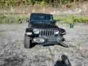 2023 Jeep Wrangler Sahara with VIN 1C4JJXP63PW513576, listed as a Copart auction lot 81793795 with 41,387 mi miles and Salvage title. Bid and sale history available at DreamBid. Image 14.