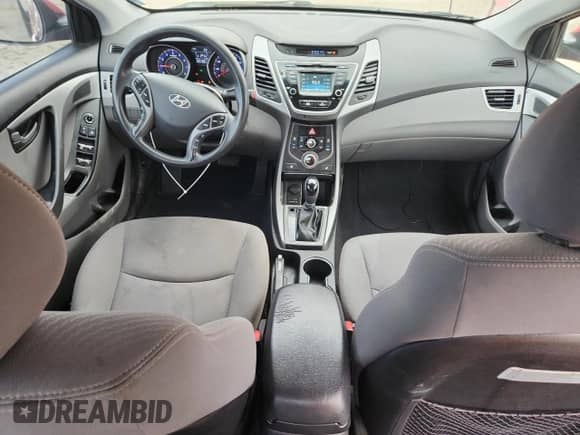 2014 Hyundai Elantra SE with VIN KMHDH4AE6EU182598, listed as a Copart auction lot 81513065 with 205,188 mi miles and Salvage title. Bid and sale history available at DreamBid. Image 8.