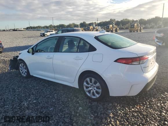 2024 Toyota Corolla LE с VIN 5YFB4MDE2RP129032, выставлен на аукционе Copart как лот 86892065 с пробегом 42 010 миль миль и Чистый • Clean title. История ставок и продаж доступна на DreamBid. Изображение 2.