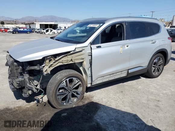 2019 Hyundai Santa Fe Ultimate с VIN 5NMS5CAA0KH022389, выставлен на аукционе Copart как лот 68218005 с пробегом 99 009 миль миль и Списание • Salvage title. История ставок и продаж доступна на DreamBid. Изображение 1.