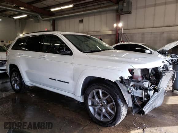 2020 Jeep Grand Cherokee Limited X z VIN 1C4RJFBT8LC185531, wystawiony jako Copart lot #46288235 z przebiegiem 71 291 mil mil oraz Szkoda całkowita • Salvage title. Historia ofert i sprzedaży dostępna na DreamBid. Obrazek 4.