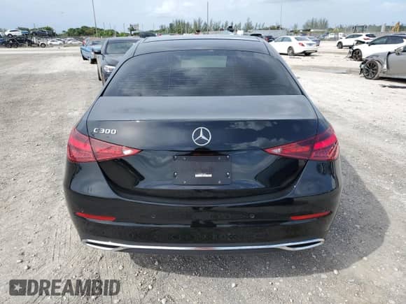 2024 Mercedes-Benz C 300 с VIN W1KAF4GB9RR218860, выставлен на аукционе Copart как лот 69849725 с пробегом 1 640 миль миль и Списание • Salvage title. История ставок и продаж доступна на DreamBid. Изображение 6.