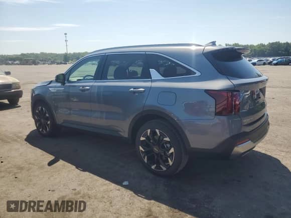 2025 Kia Sorento EX с VIN 5XYRH4JFXSG386370, выставлен на аукционе Copart как лот 63491645 с пробегом 1 442 миль миль и Списание • Salvage title. История ставок и продаж доступна на DreamBid. Изображение 2.