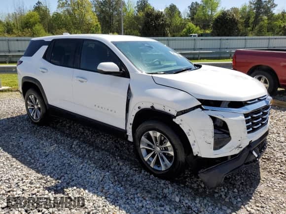 2025 Chevrolet Equinox FWD LT z VIN 3GNAXHEG2SL219981, wystawiony jako Copart lot #51640115 z przebiegiem Nie podano mil oraz Czysty tytuł • Clean title. Historia ofert i sprzedaży dostępna na DreamBid. Obrazek 4.