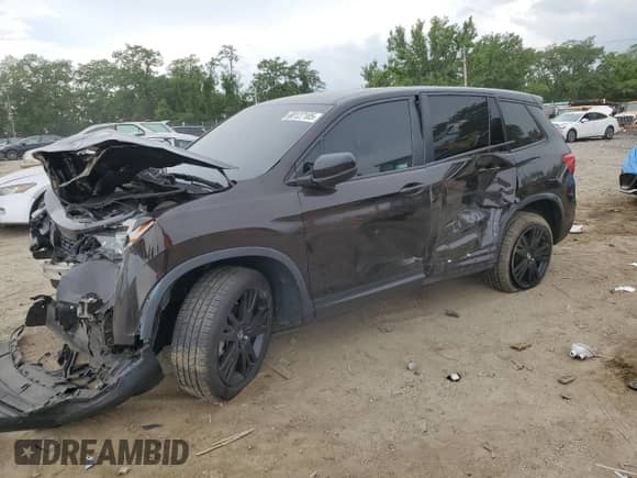 2021 Honda Passport Sport с VIN 5FNYF8H24MB027876, выставлен на аукционе Copart как лот 60127185 с пробегом 75 537 миль миль и Списание • Salvage title. История ставок и продаж доступна на DreamBid. Изображение 1.