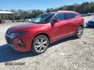 2019 Chevrolet Blazer Premier с VIN 3GNKBKRS0KS687518, выставлен на аукционе Copart как лот 86997975 с пробегом 31 396 миль миль и Списание • Salvage title. История ставок и продаж доступна на DreamBid. Изображение 1.